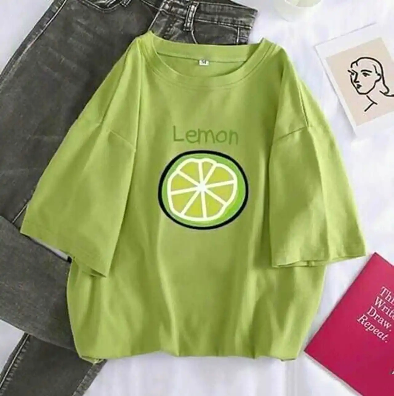 تیشرت لانگ دخترانه