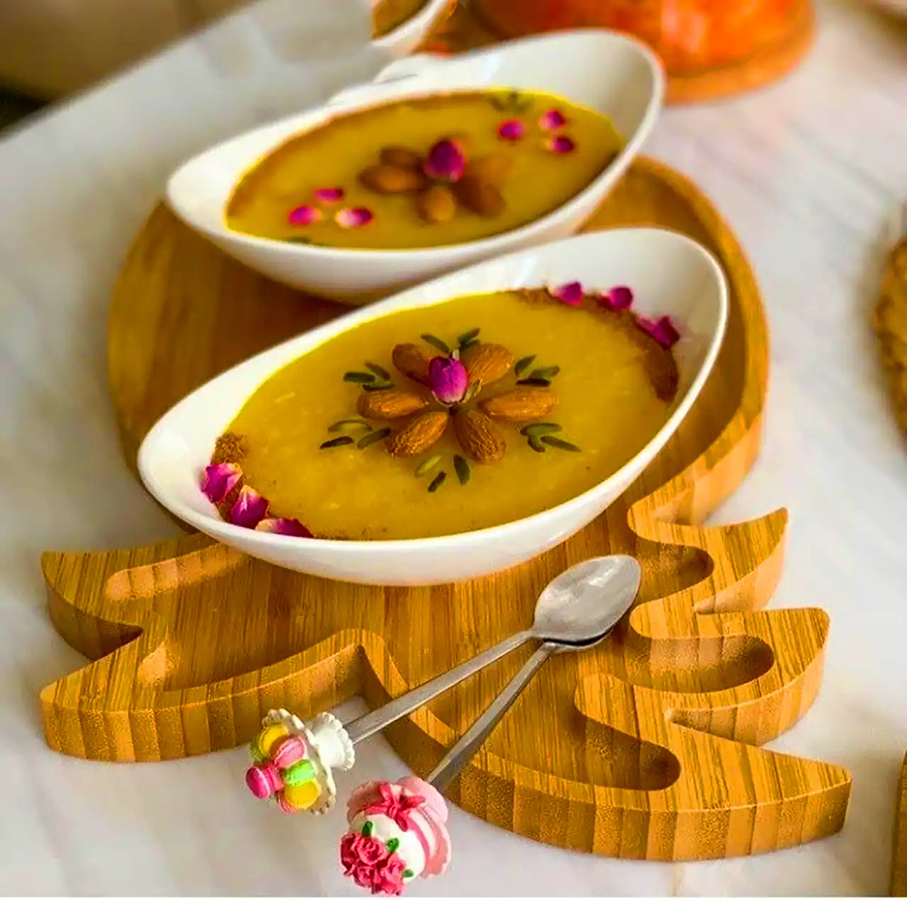 تزئین شله زرد مجلسی 