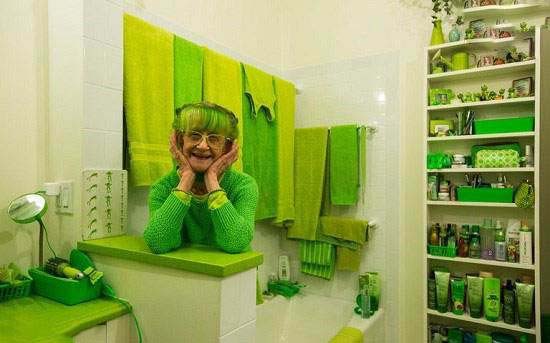 سبزترین زن جهان