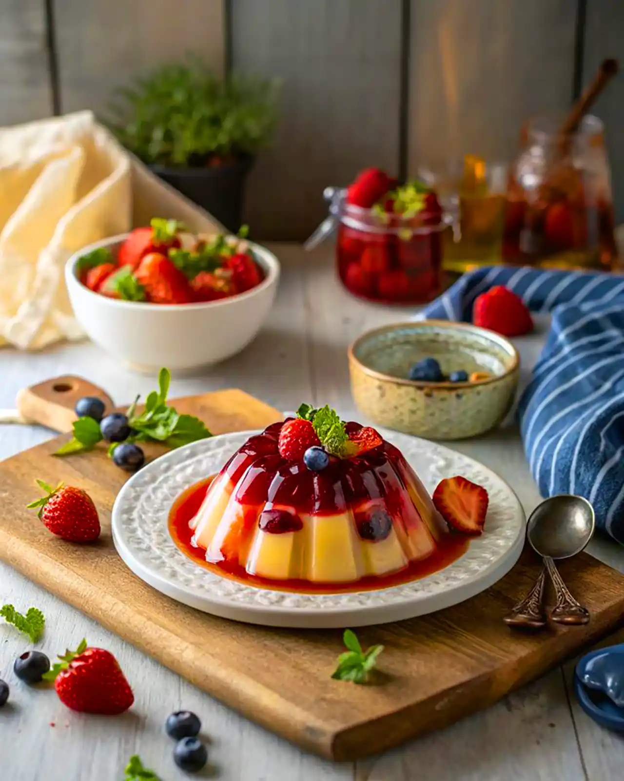 سرو ژله خوش رنگ مجلسی 