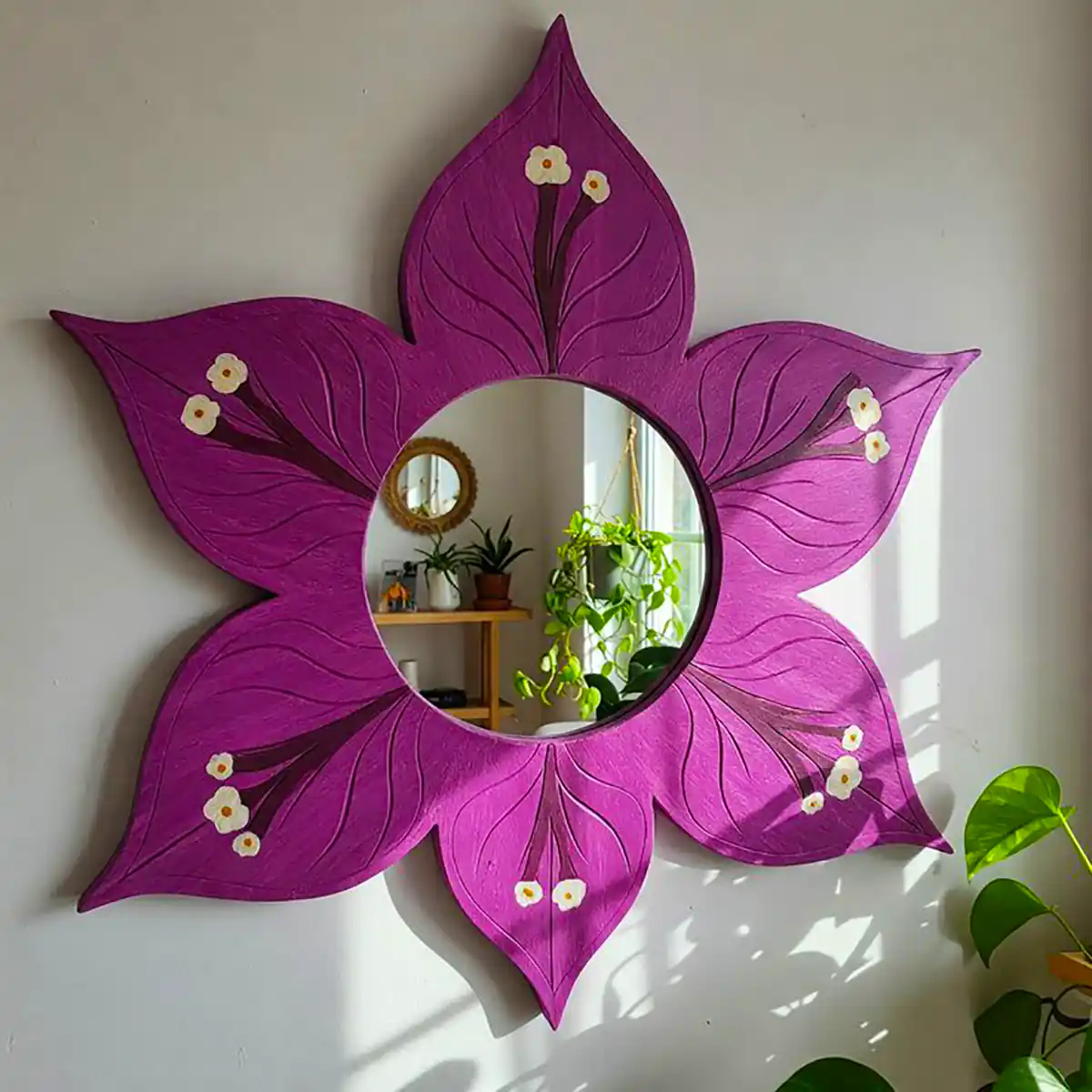 آینه دیواری سنتی مدرن