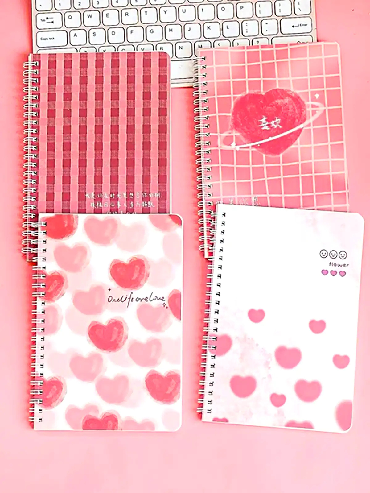 دفترچه یادداشت رنگی دخترانه