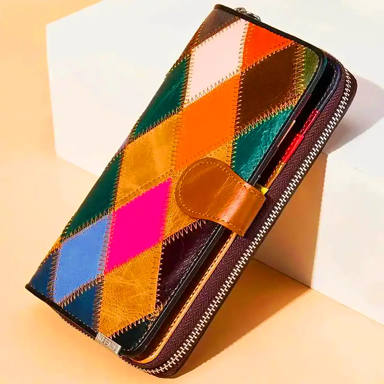 کیف دست دوز چرمی