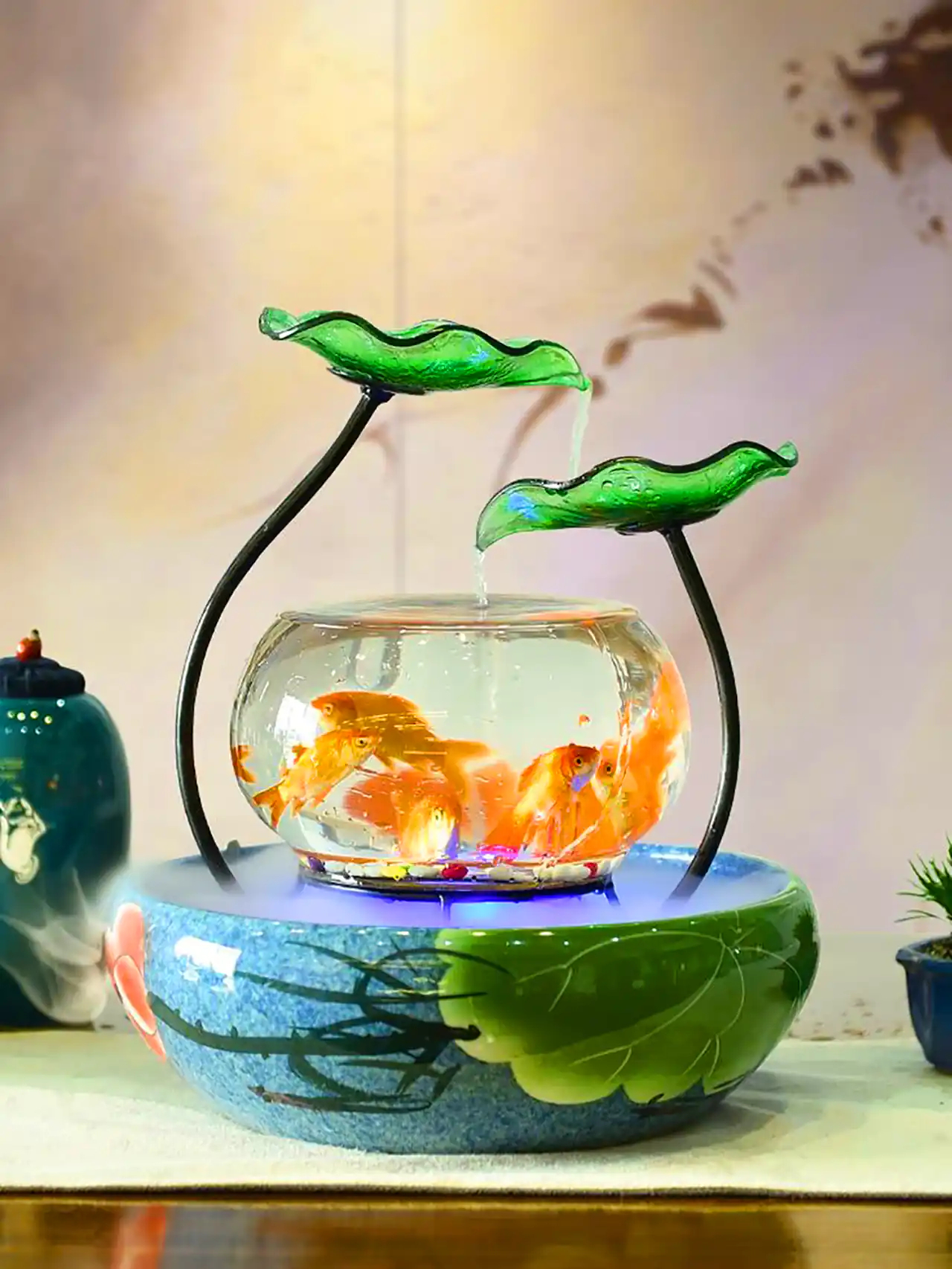 آکواریوم مدل مینی شیشه ای