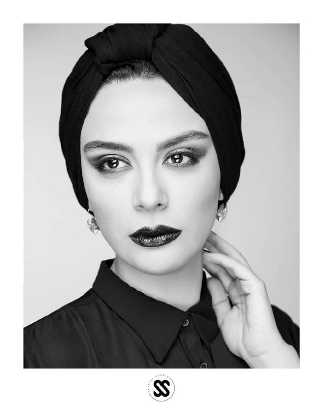 مدلینگ مارال فرجاد برای سالن زیبایی 
