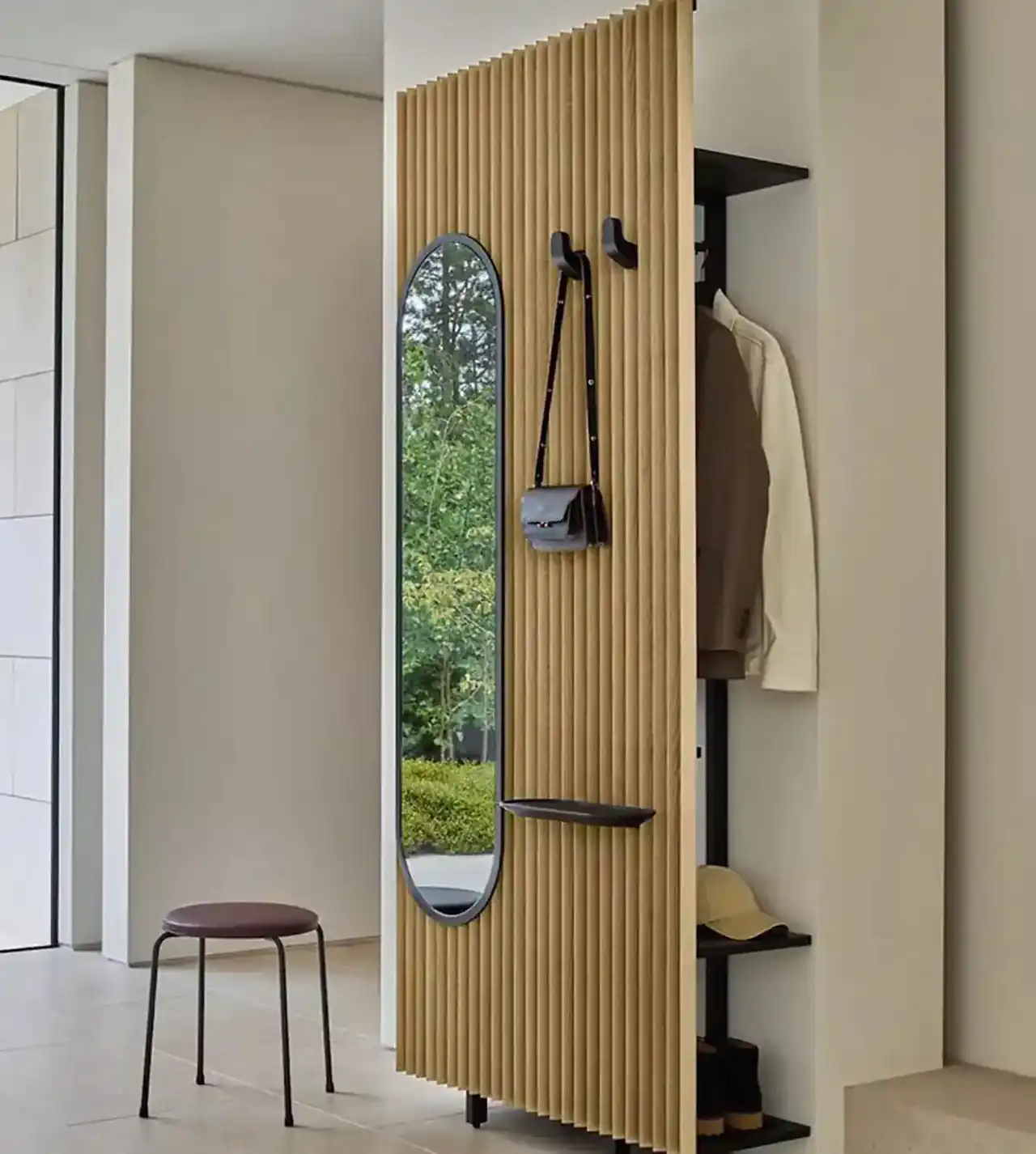 مدل جاکفشی دیواری شیک + زیباترین مدل های جاکفشی دیواری شیک و لاکچری