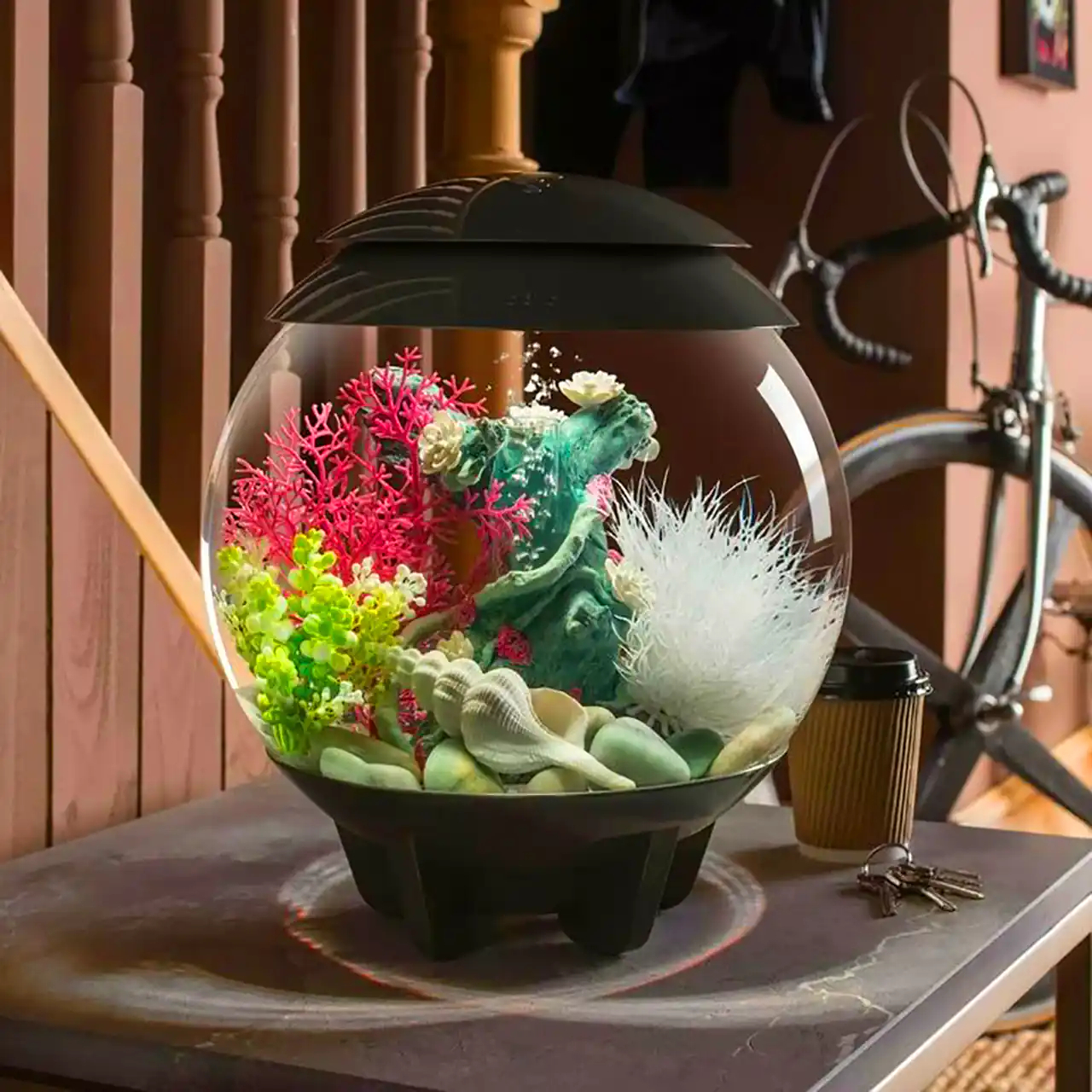 آکواریوم مدل مینی شیشه ای