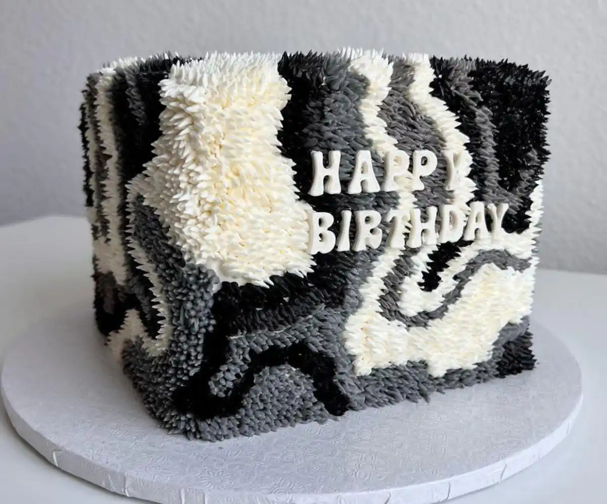 عکس کیک تولد ساده و شیک