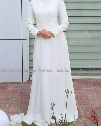 تصویر مدل لباس عروس پوشیده