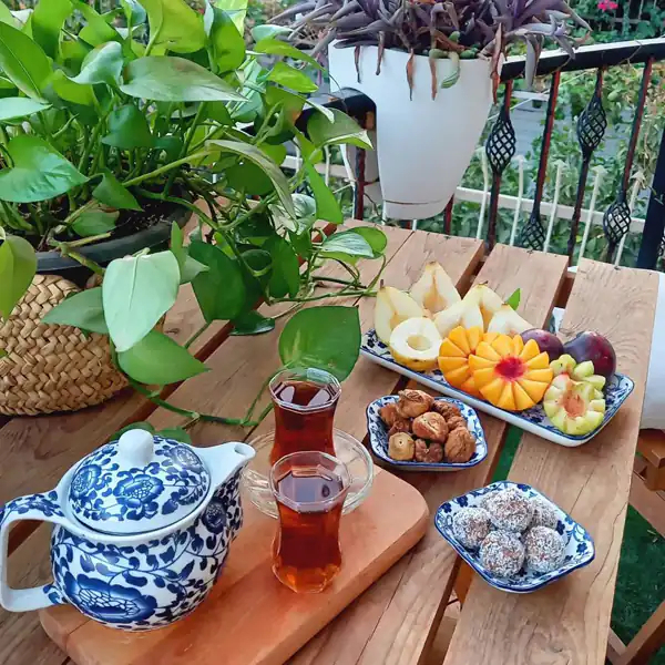 میوه آرایی با میوه های تابستانی