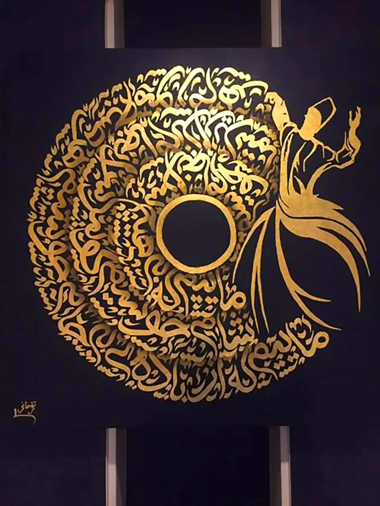 تابلو هنری نقاشیخط