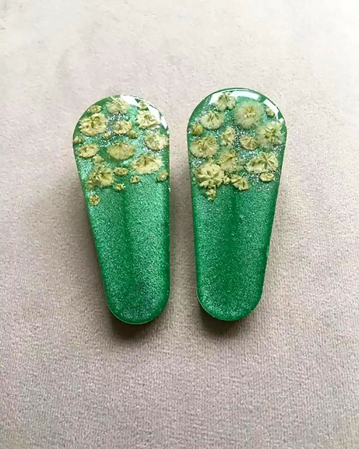 گیره مو رزینی شیک