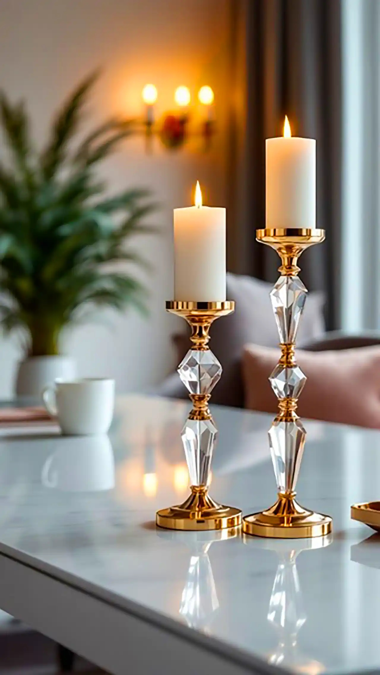 جاشمعی دکوراتیو شیک