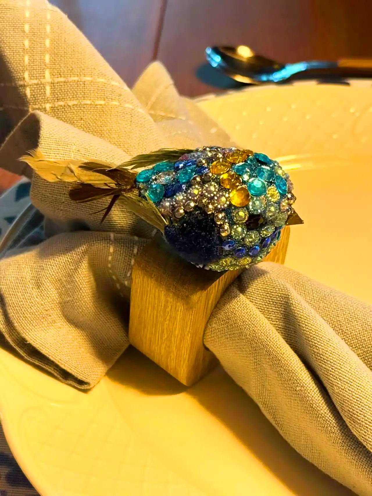 حلقه دستمال رنگی خاص 