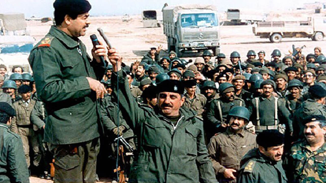 نیروهای بعثی عراق و صدام حسین در جبهه های جنگ تحمیلی عراق علیه ایران