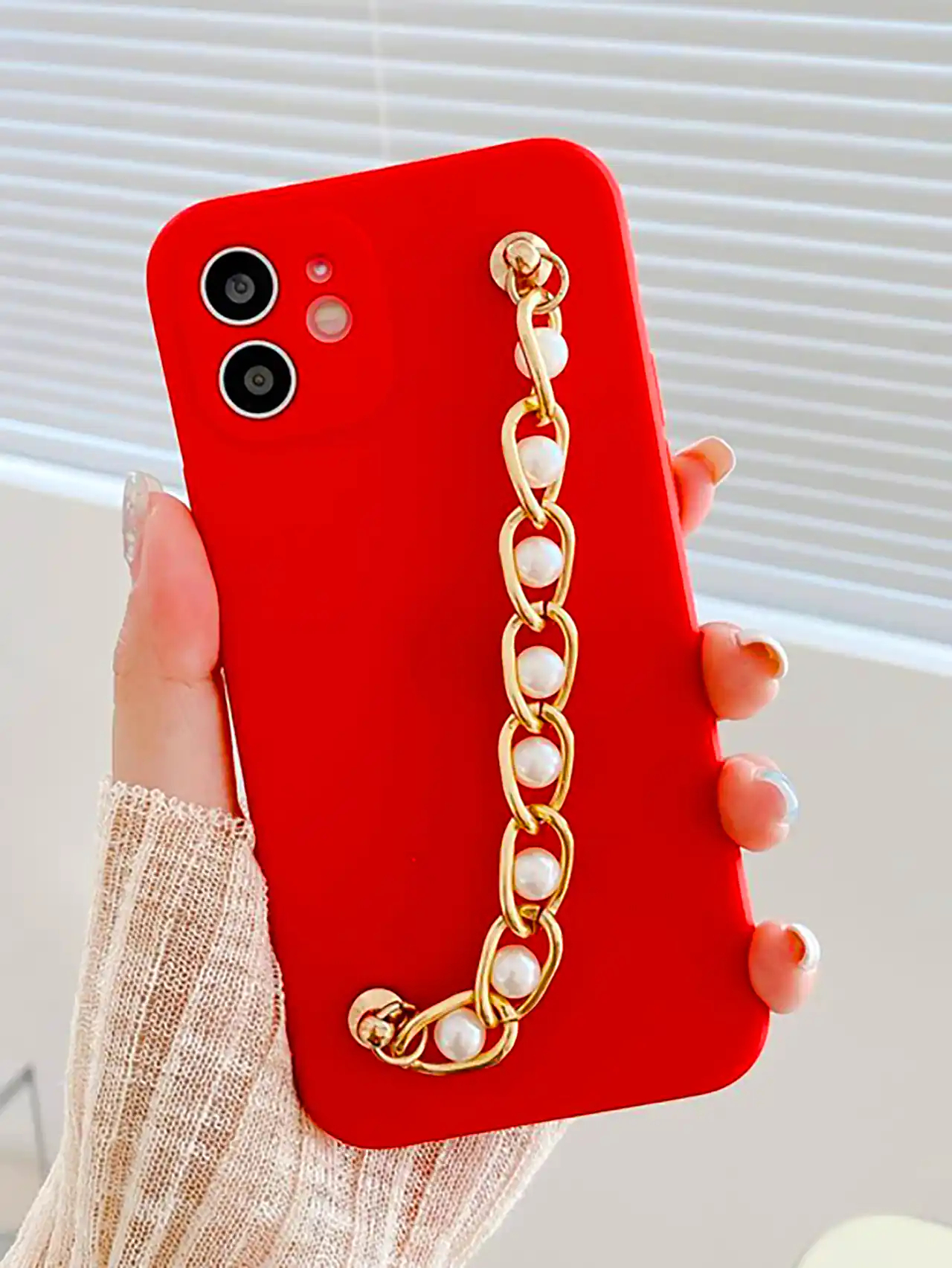 قاب گوشی با زنجیر تزئینی