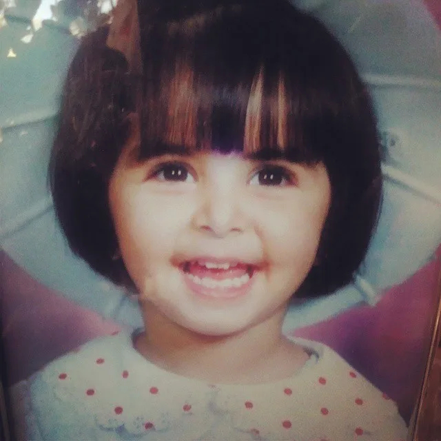 تصویر کودکی نجمه جودکی