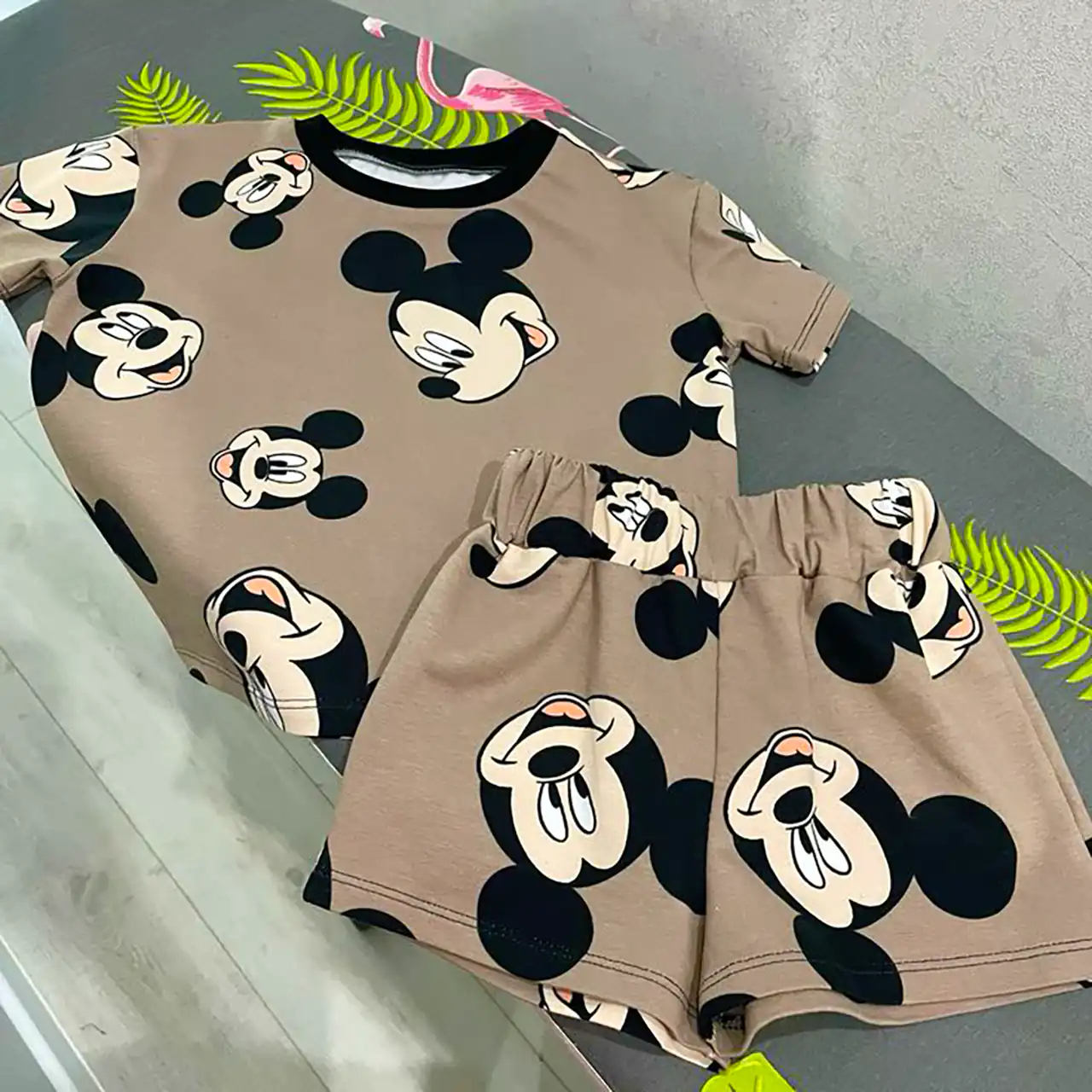 پیراهن شلوار میکی موس