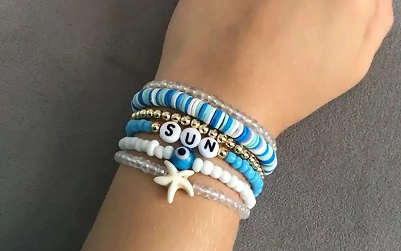 مدل دستبند + زیباترین مدل های دستبند مهره ای دخترانه و زنانه بسیار فانتزی