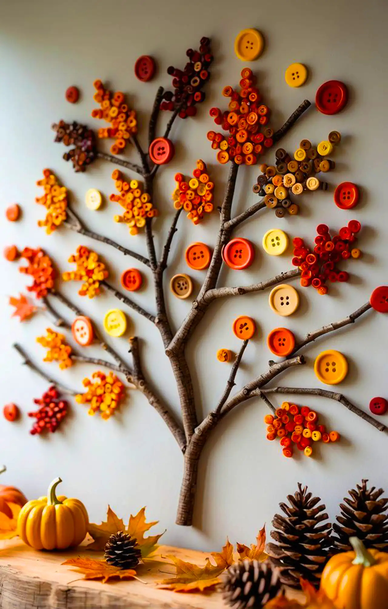 کاردستی پاییزی شیک