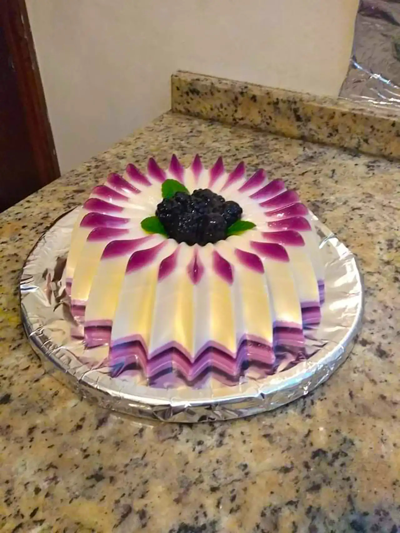 دسر ژله ای پاییزی جذاب