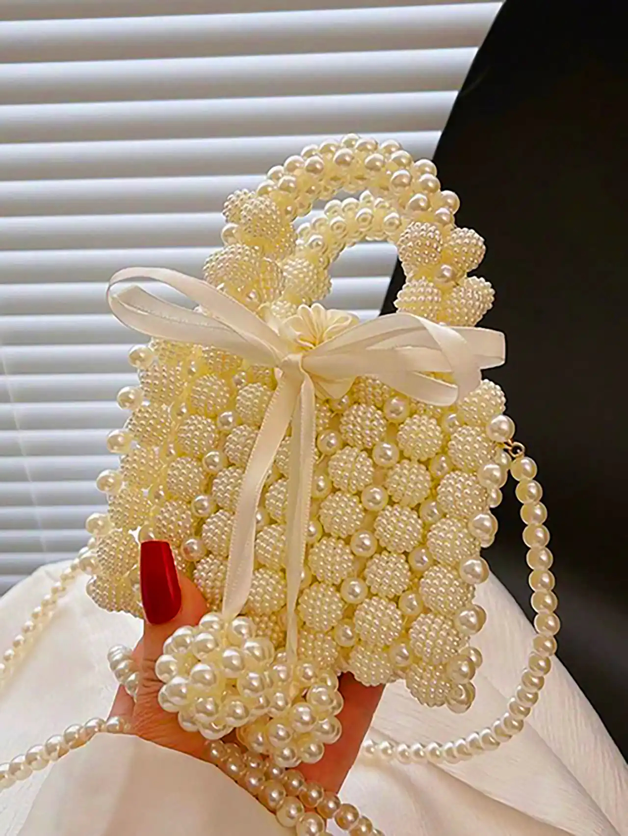 کیف شیک مرواریدی 