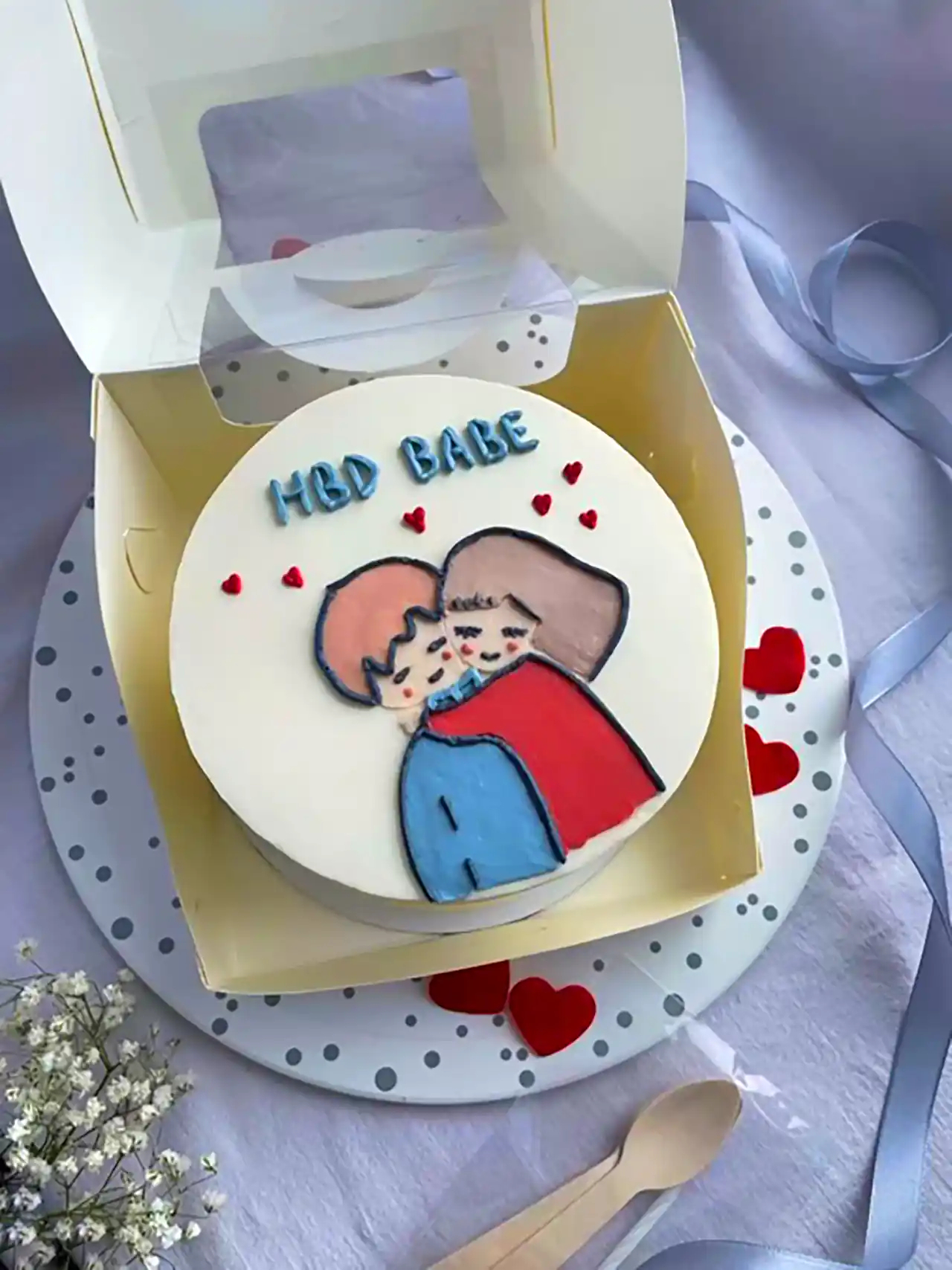 کیک ساده مناسبتی