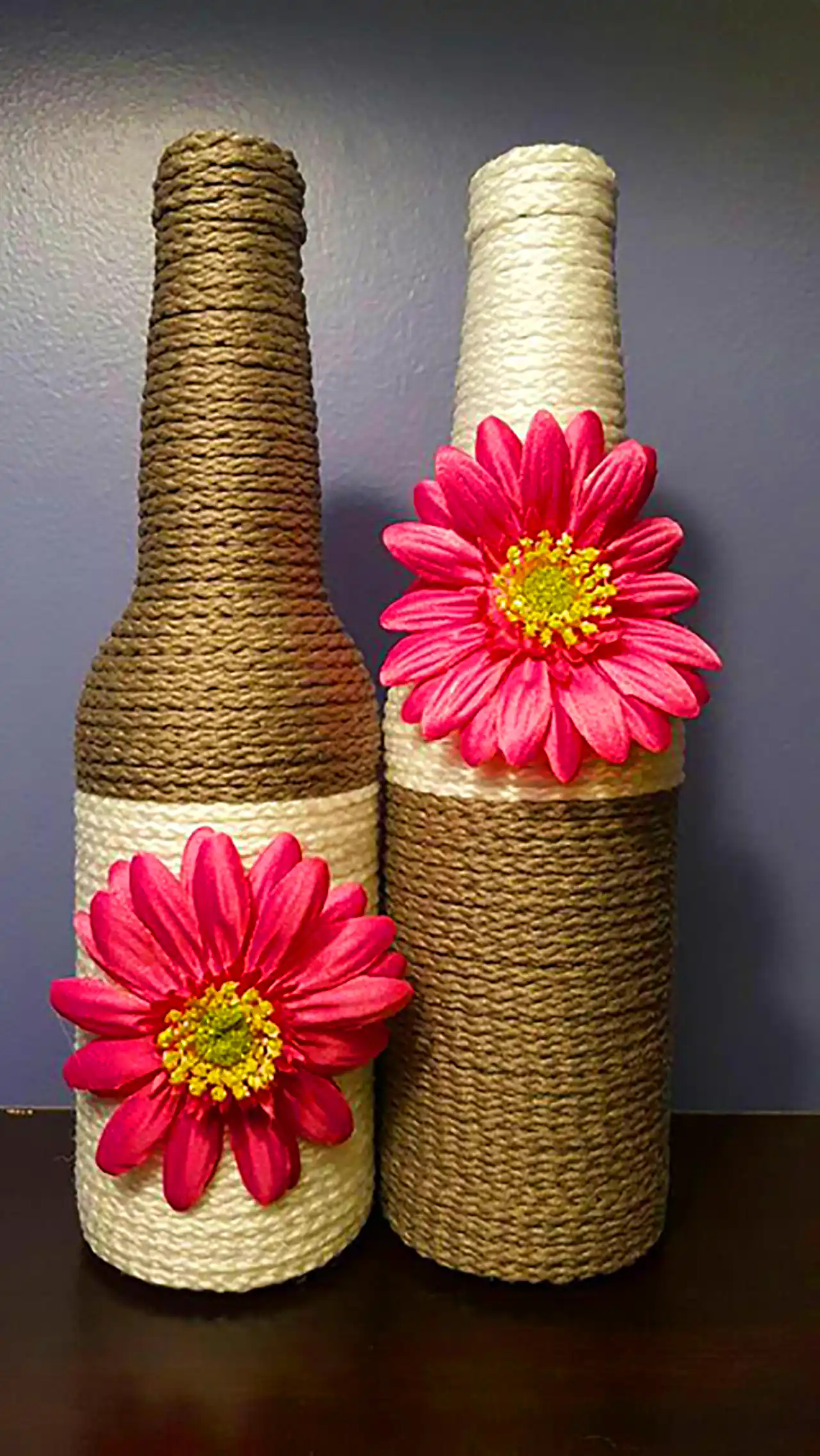 مدل بطری دکوری زیبا