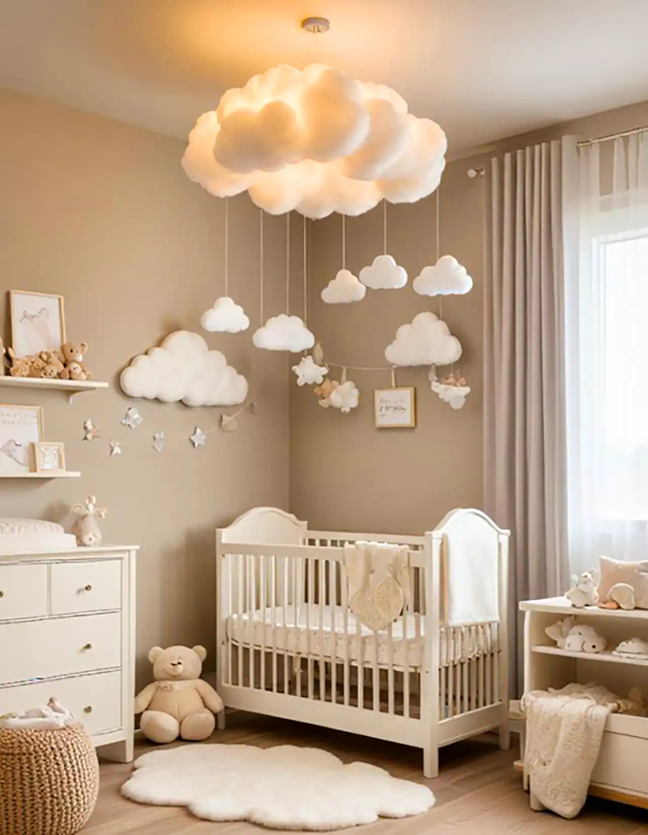 دیزاین مدرن اتاق نوزاد 