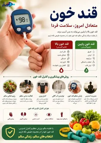 علائم قند خون