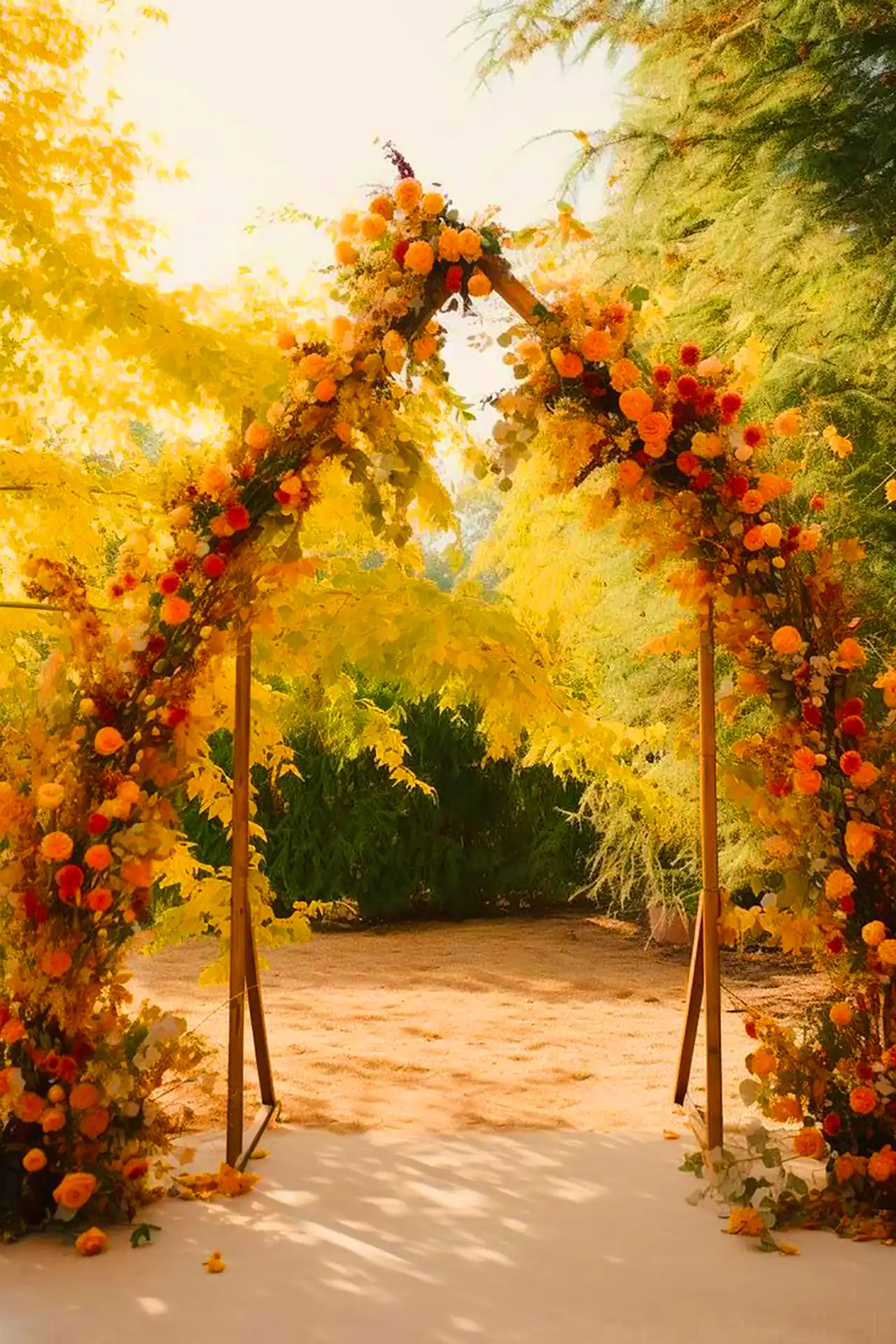 طاق گل برای عکاسی فرمالیته