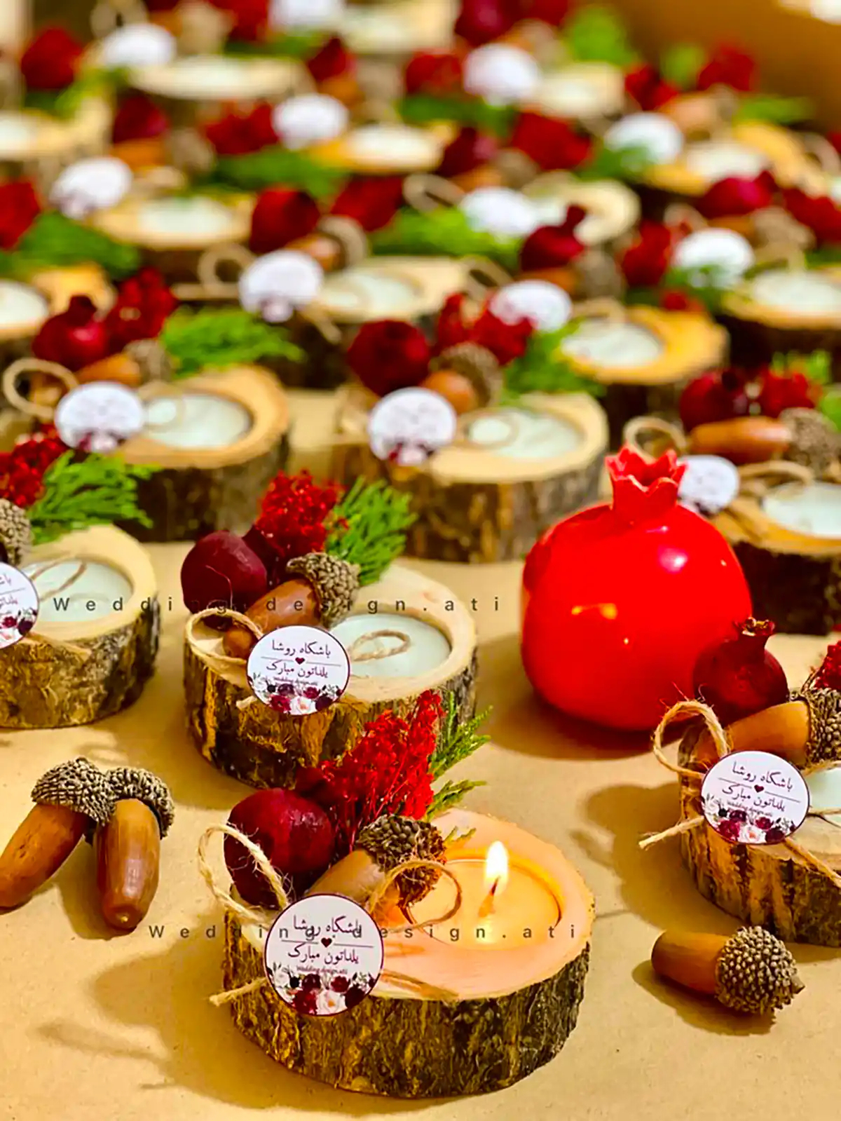 شمع فانتزی یلدایی