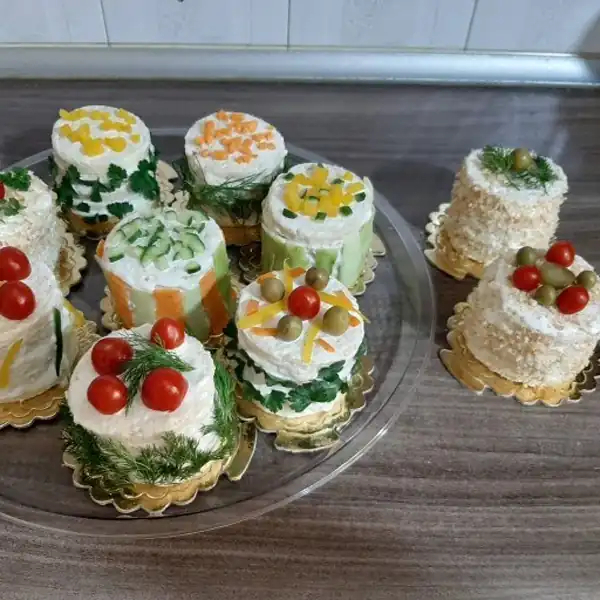 تزیین کیک مرغ تک نفره