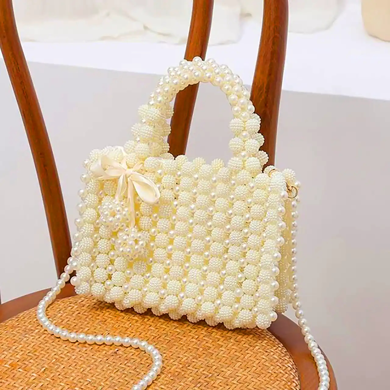 کیف شیک مرواریدی 