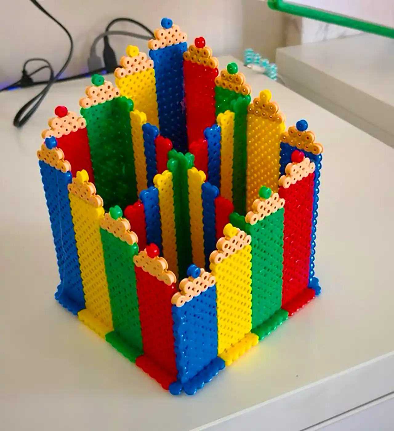 جامدادی رومیزی دستساز