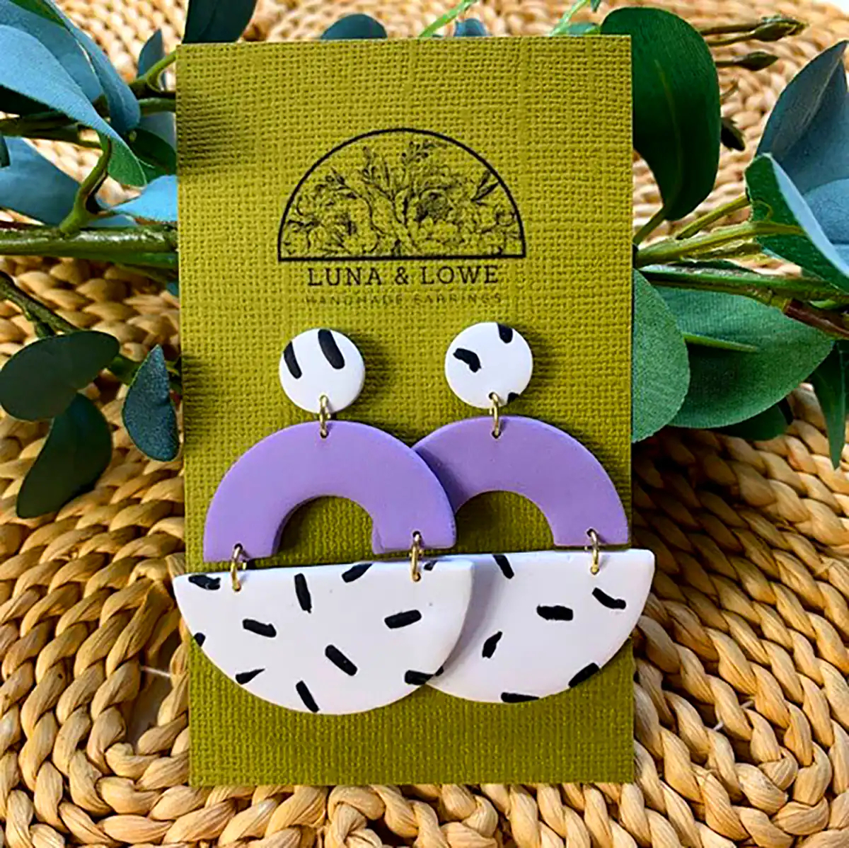 گوشواره رنگی رنگی فانتزی