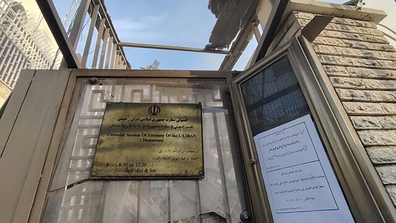 حمله هوایی به ساختمان کنسولی سفارت ایران در دمشق