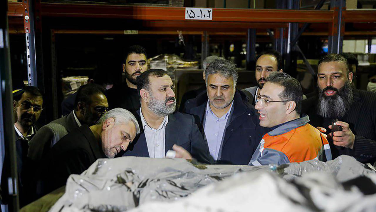 علی صالحی دادستان تهران در بازدید از گمرک فرودگاه امام خمینی(ره)