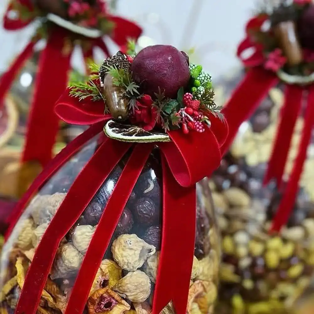 تزیین آجیل و میوه عروس