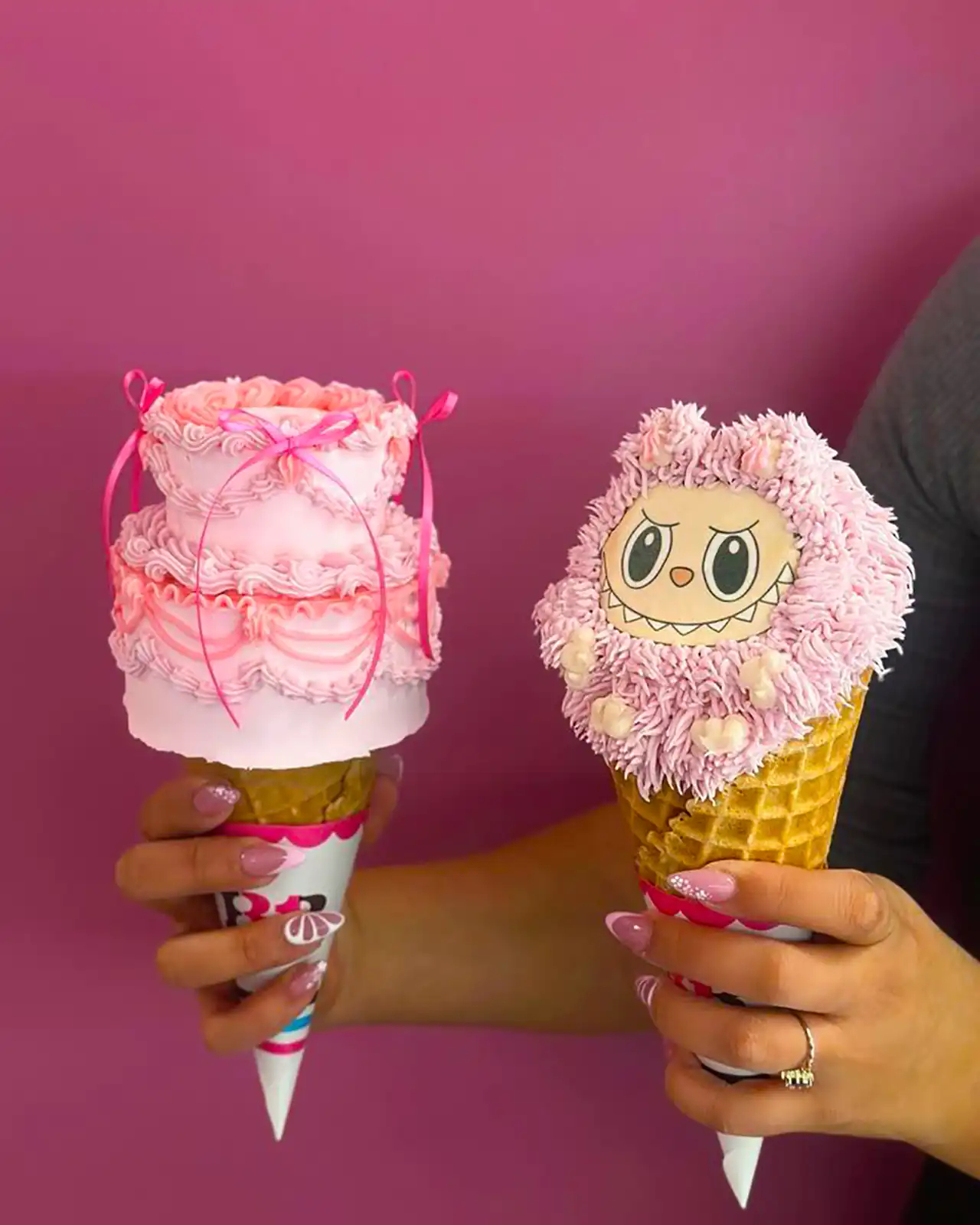 کیک بستنی جدید تولد