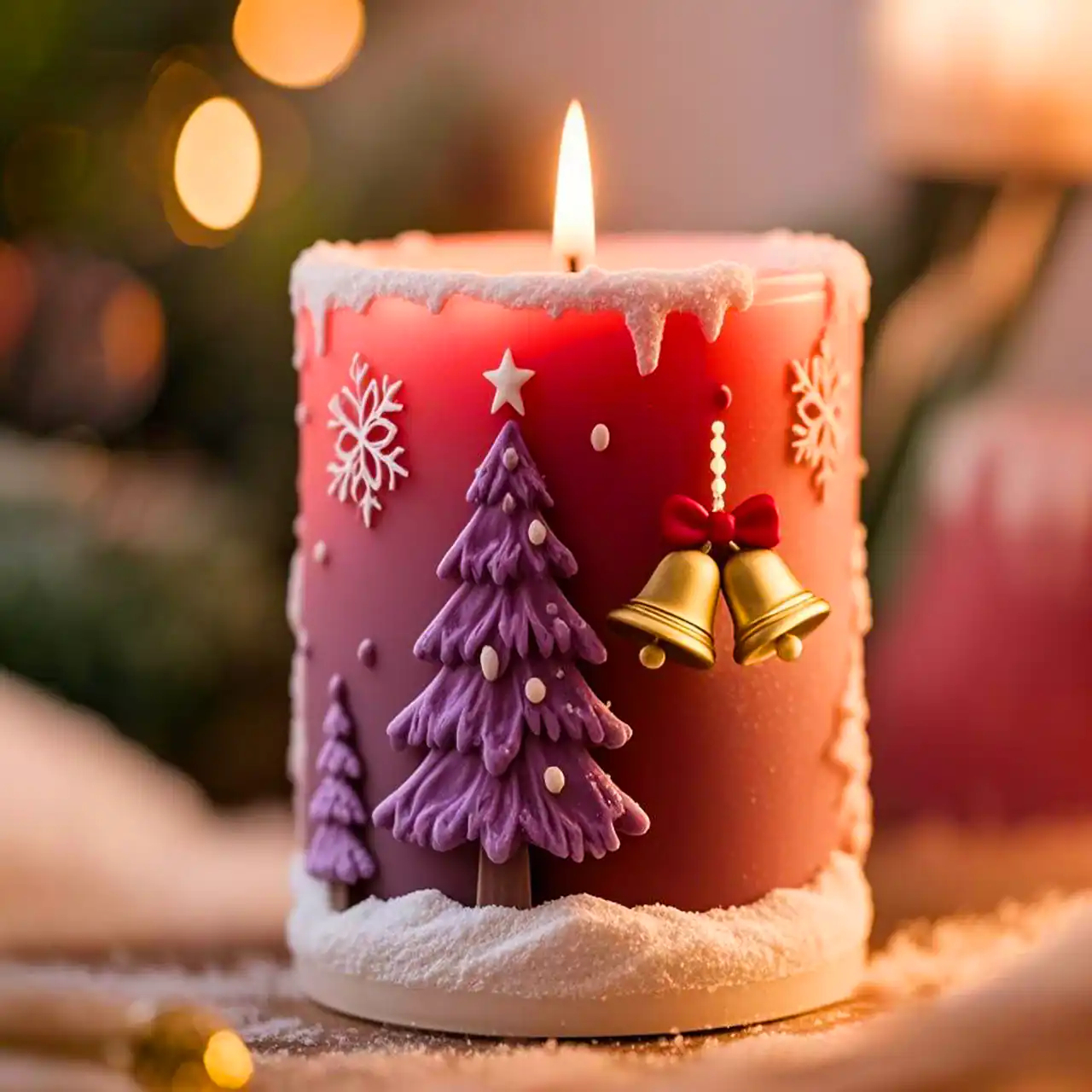 شمع فانتزی زیبا و جذاب