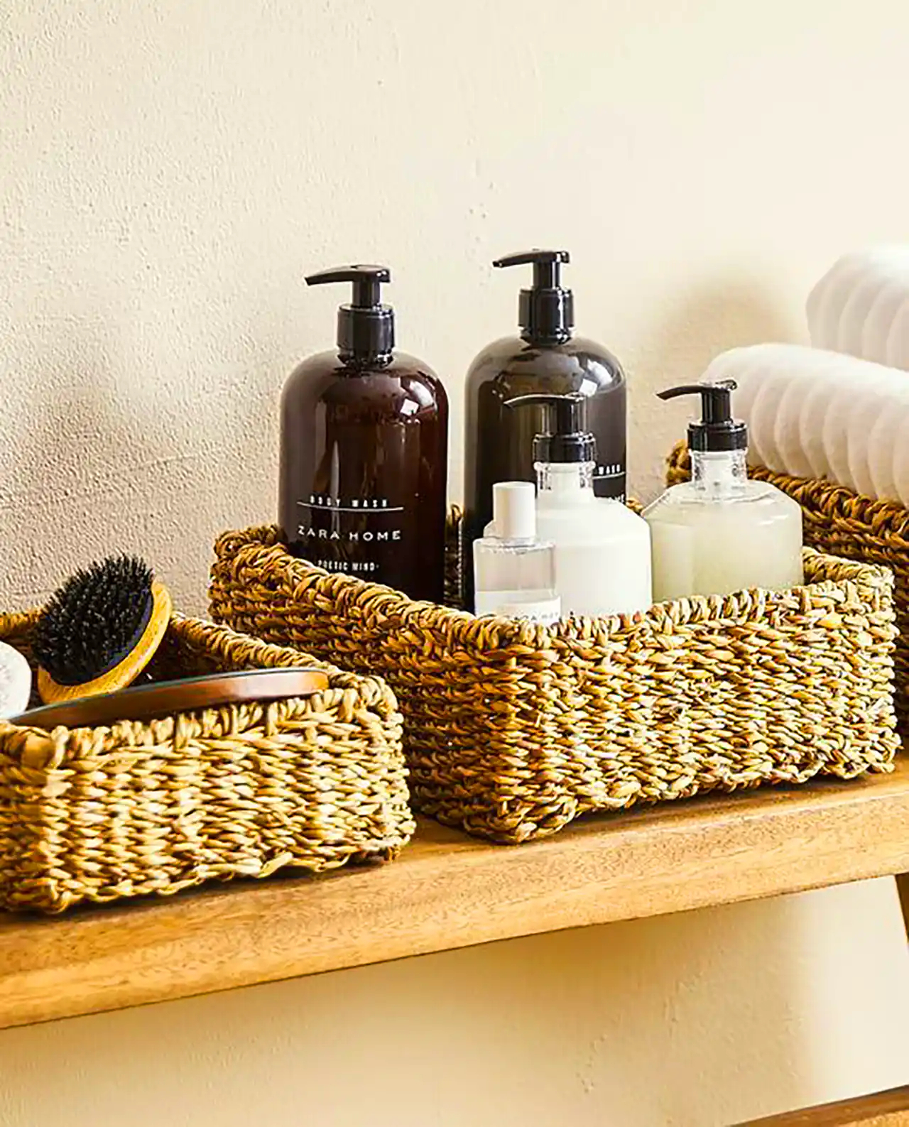 سینی حصیری تزئینی بهداشتی 