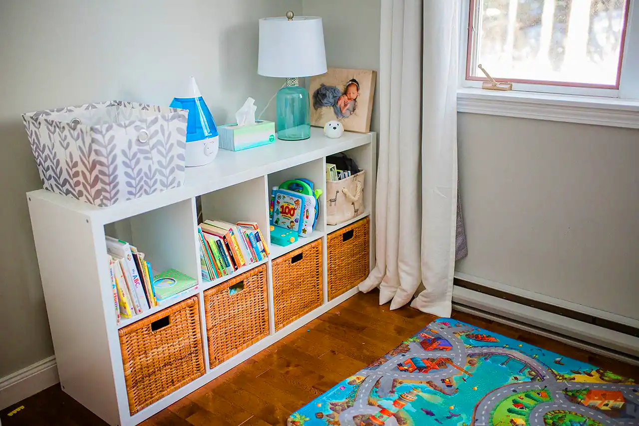 قفسه مینیمال اتاق کودک