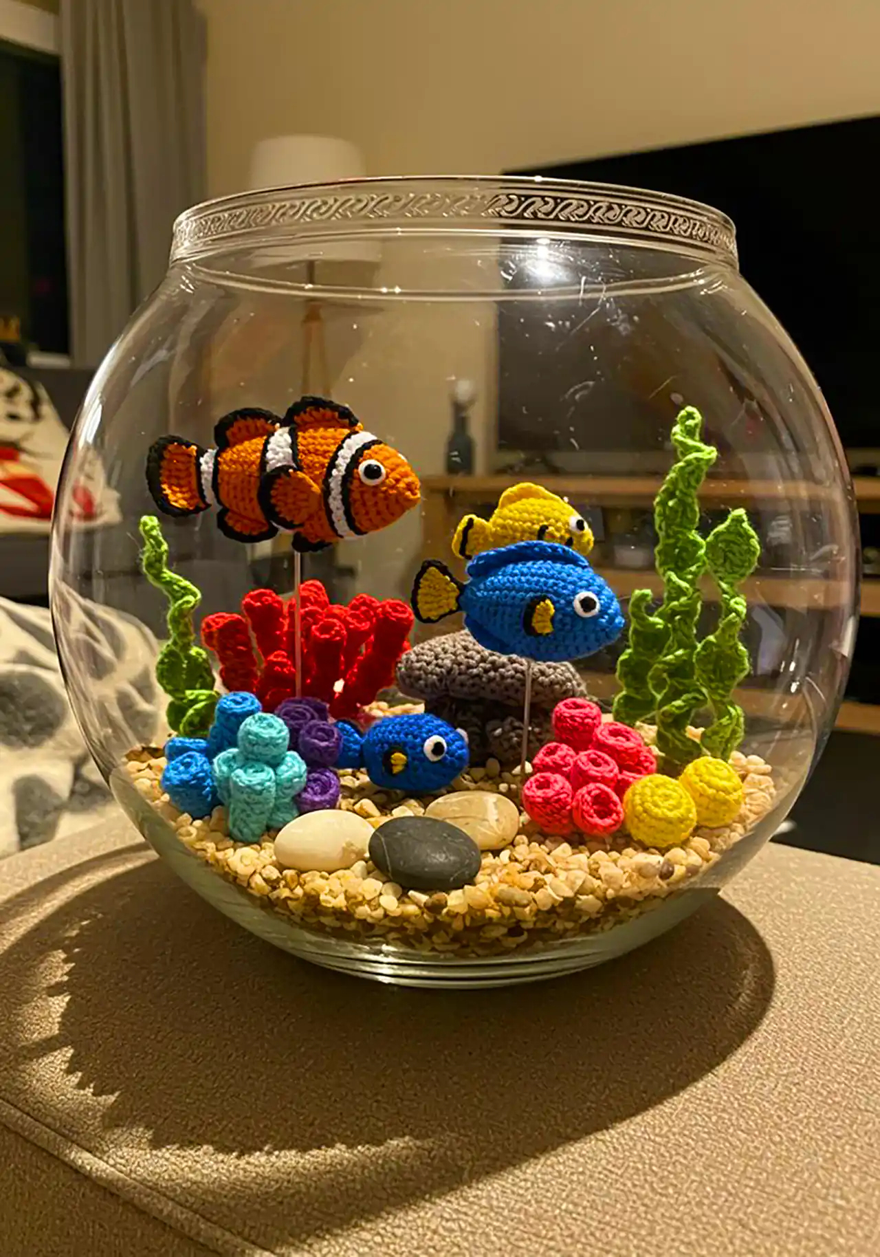 آکواریوم بافتنی هنری