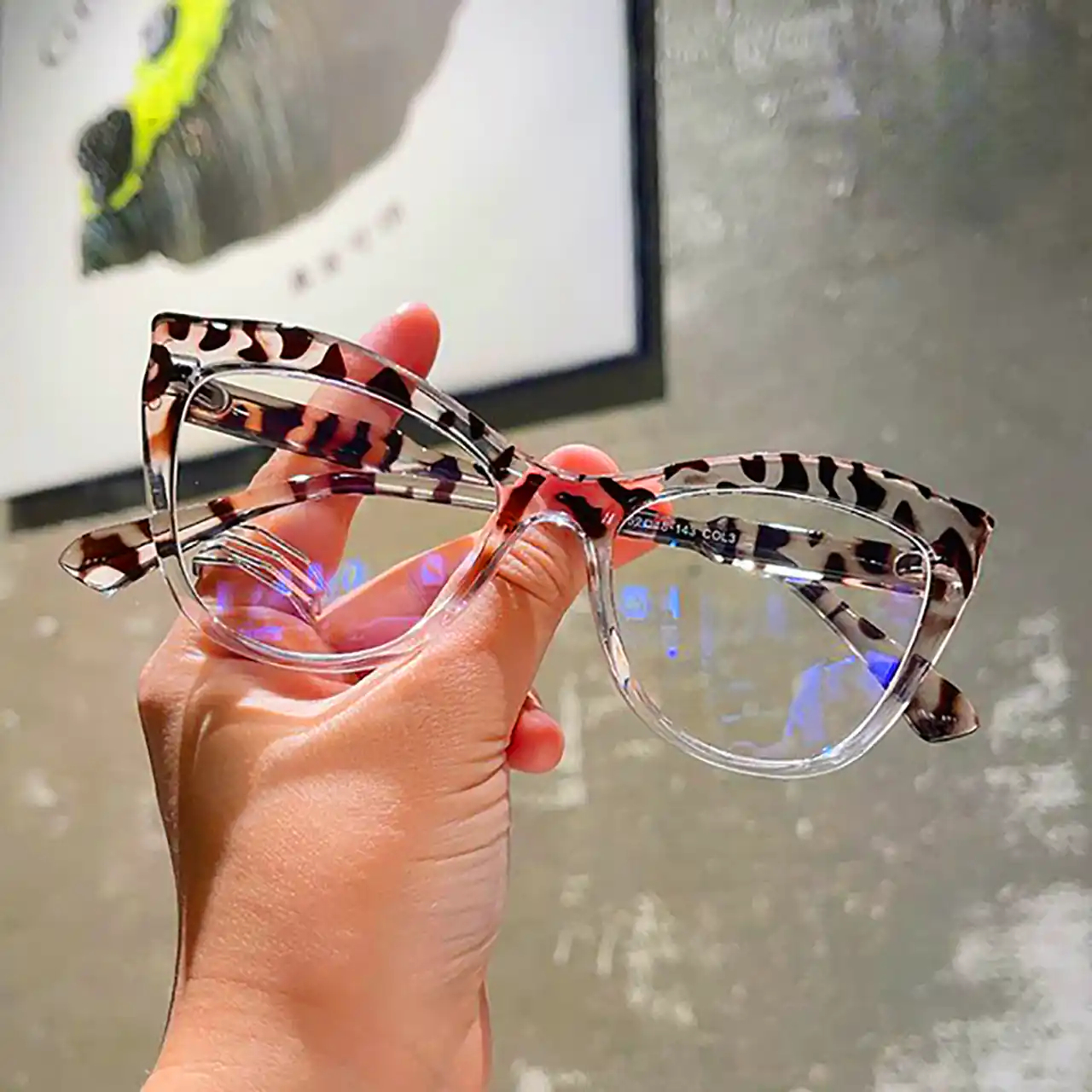 عینک قاب کائوچویی فشن