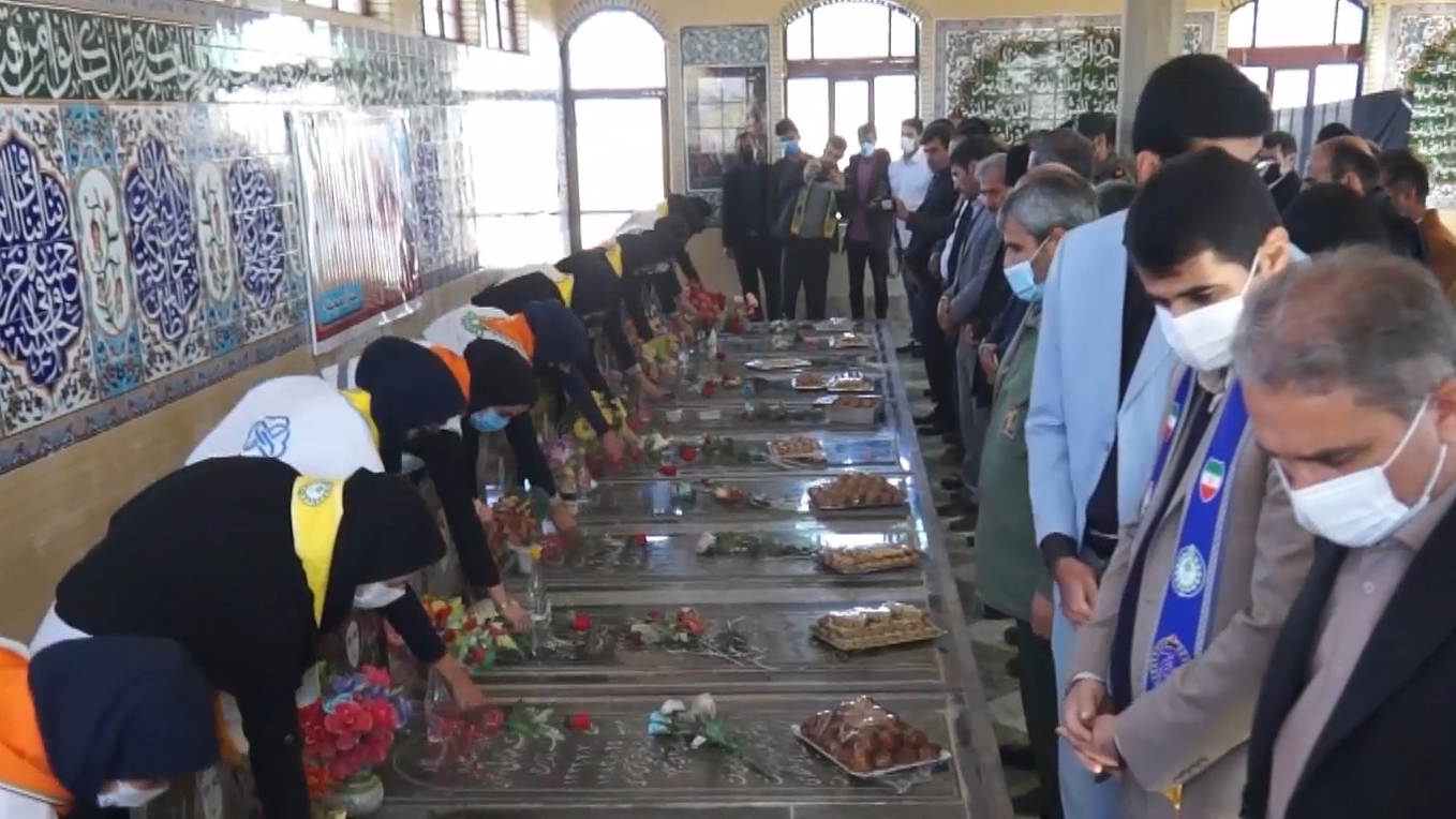 سالگرد حادثه آتش سوزی مدرسه در روستای سفیلان