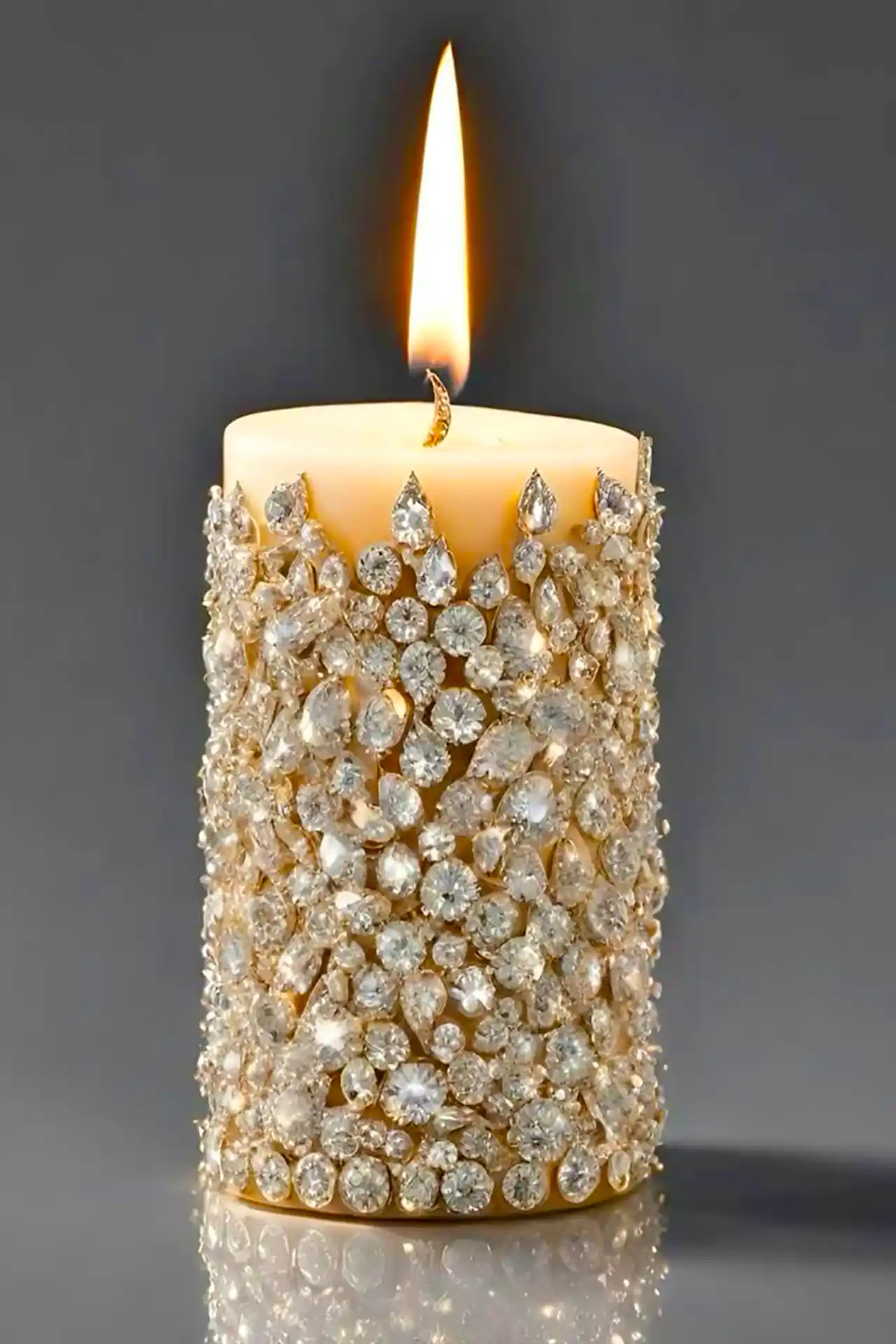 شمع دکوری رومیزی شیک 