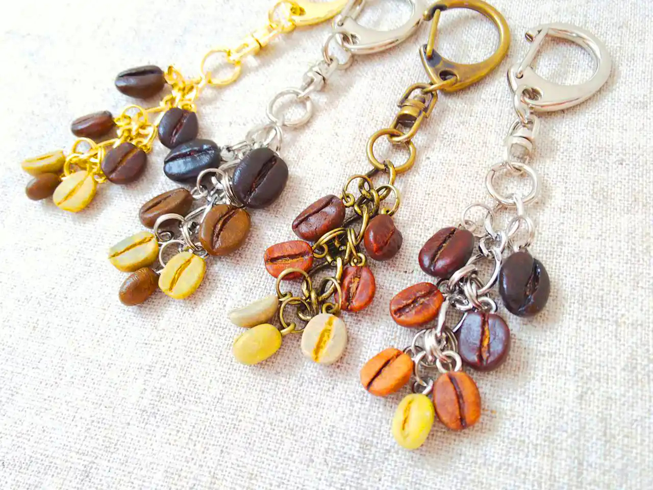 زیورآلات دستساز با الهام از قهوه