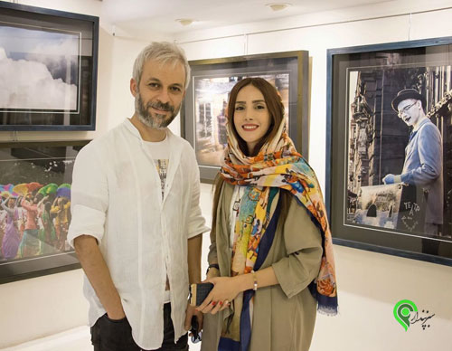 کاظم سیاحی و همسرش 