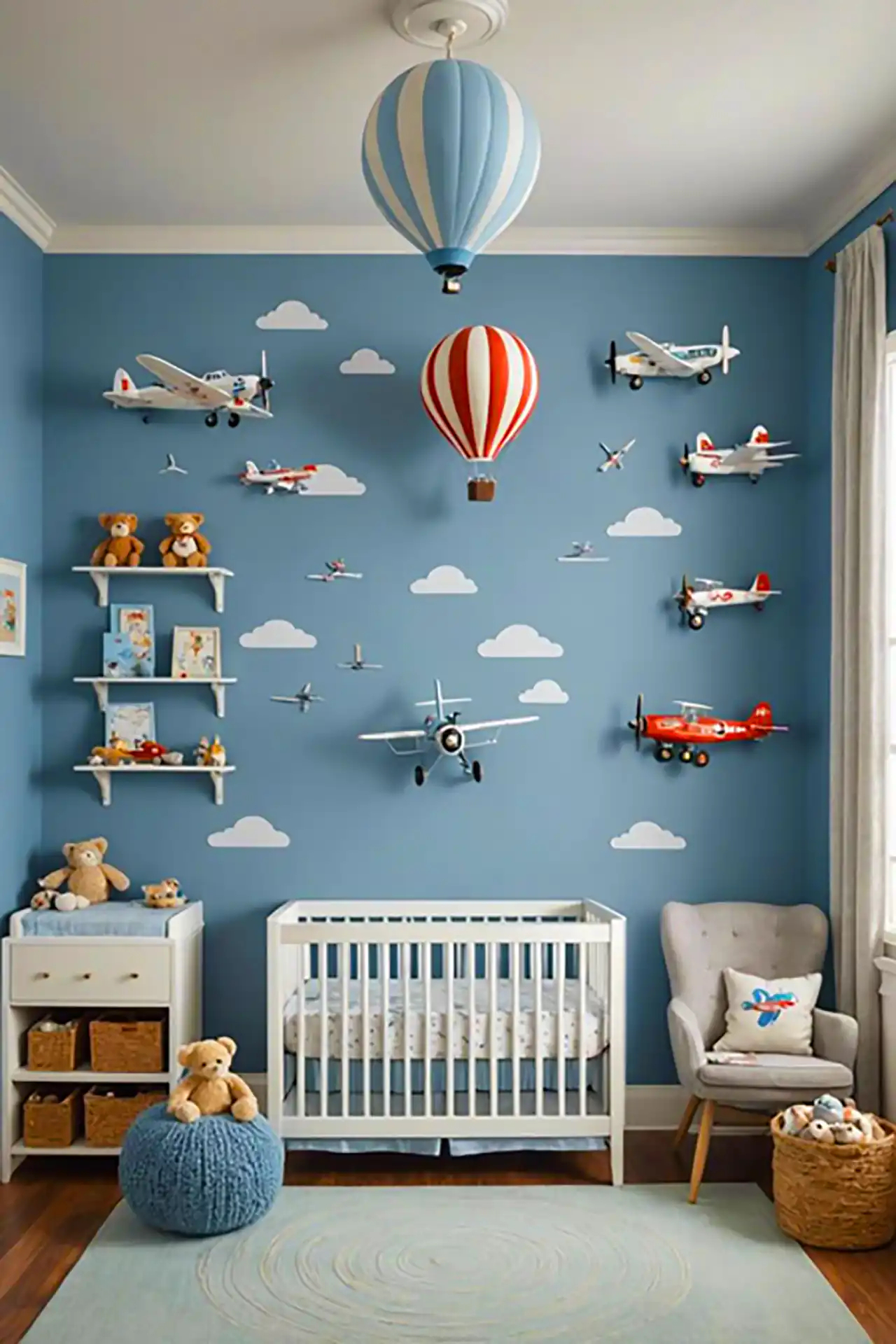 دیزاین مدرن اتاق نوزاد 